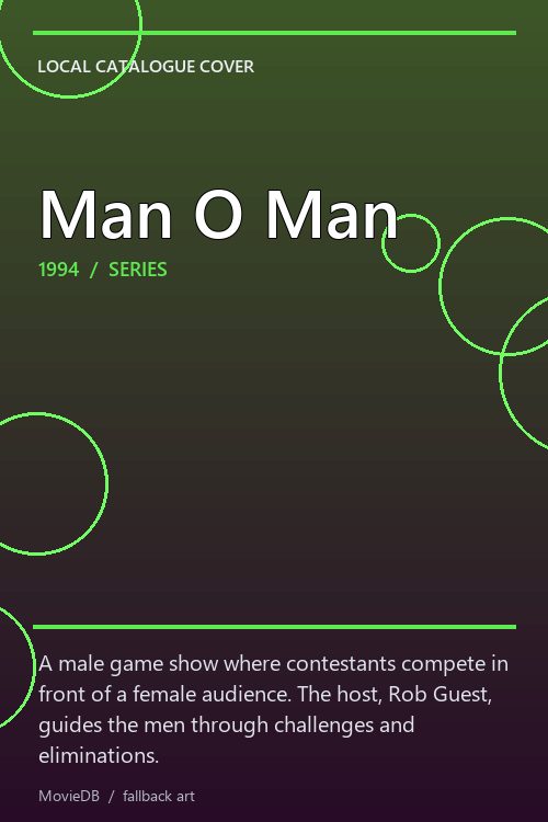 Man O Man poster