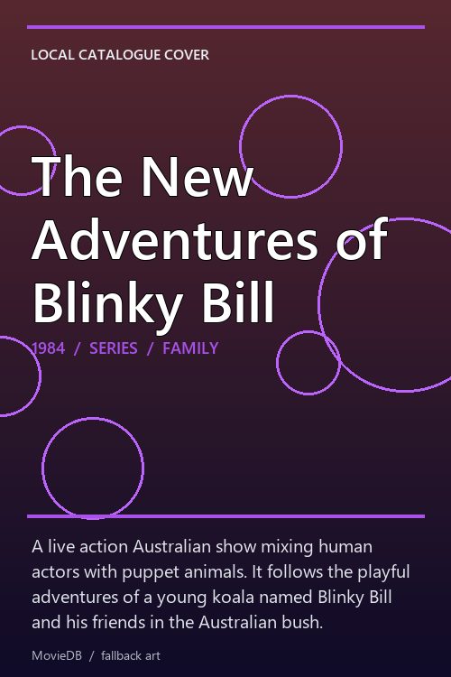 The New Adventures of Blinky Bill poster