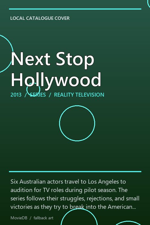 Next Stop Hollywood poster