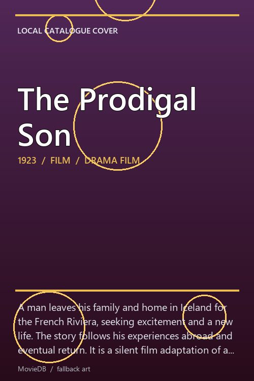 The Prodigal Son poster