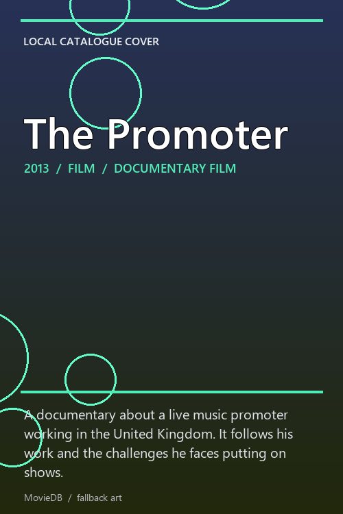 The Promoter poster
