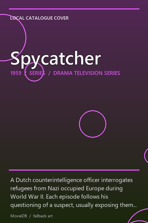 Spycatcher poster