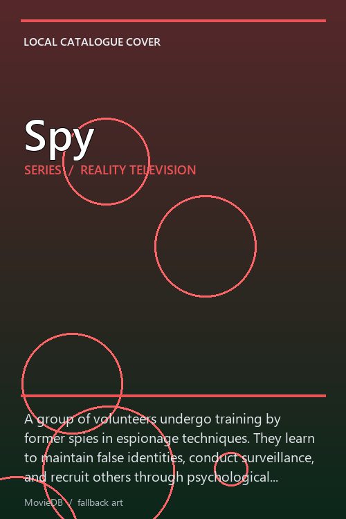 Spy poster