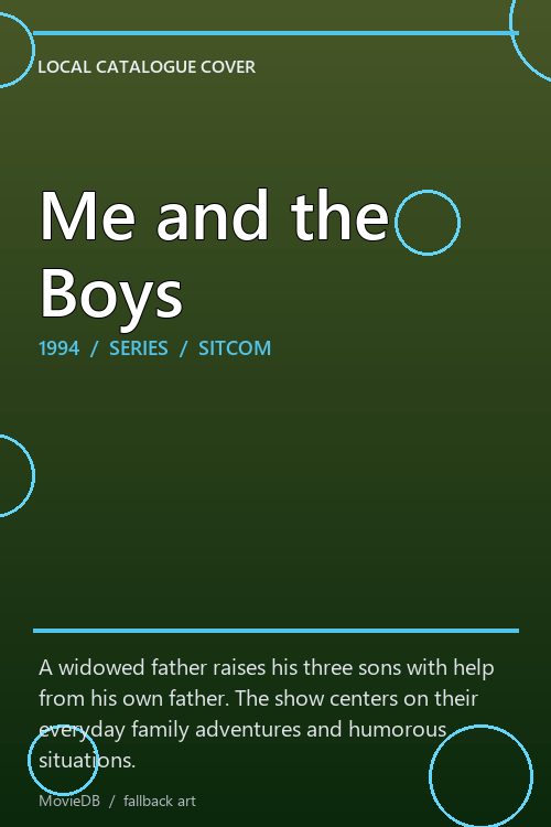 Me and the Boys poster