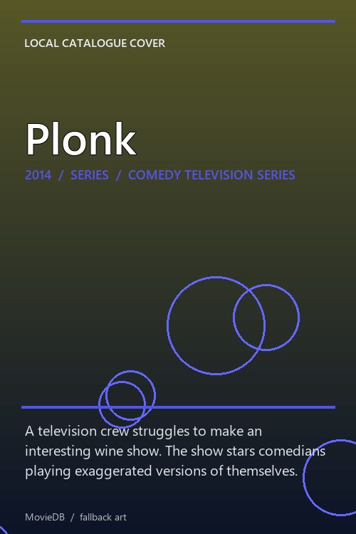 Plonk poster