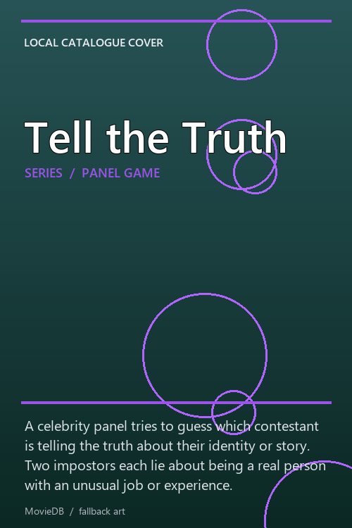 Tell the Truth poster