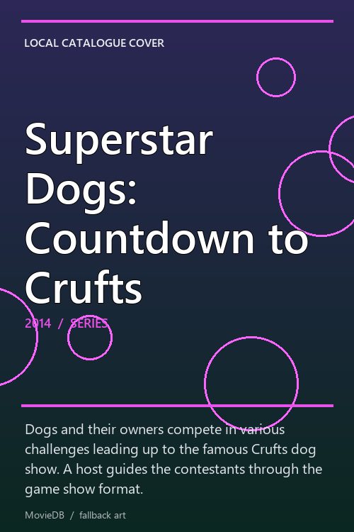 Superstar Dogs: Countdown to Crufts poster