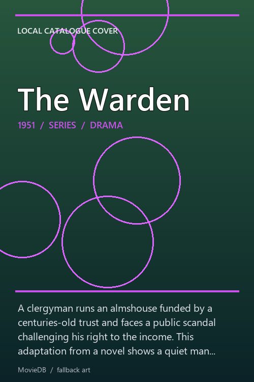 The Warden poster