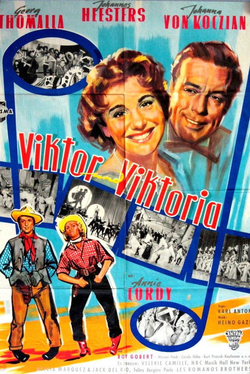 Victor and Victoria poster