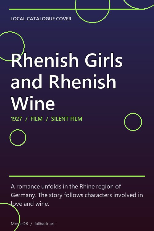 Rhenish Girls and Rhenish Wine poster
