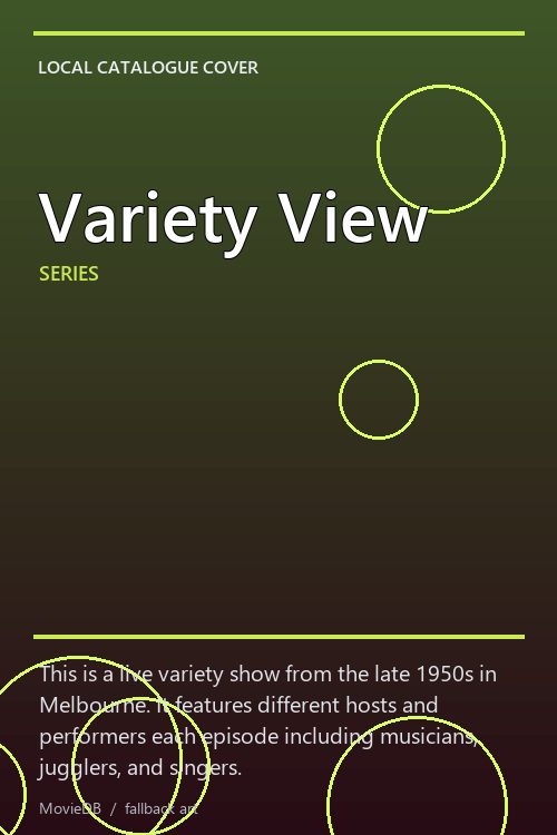 Variety View poster
