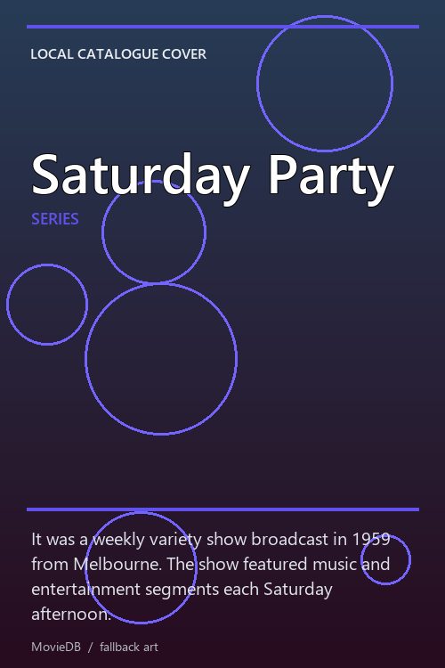 Saturday Party poster