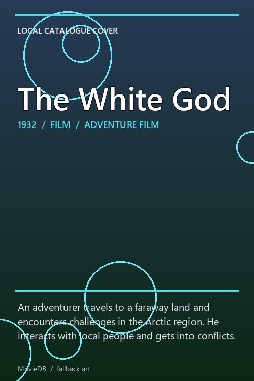 The White God poster