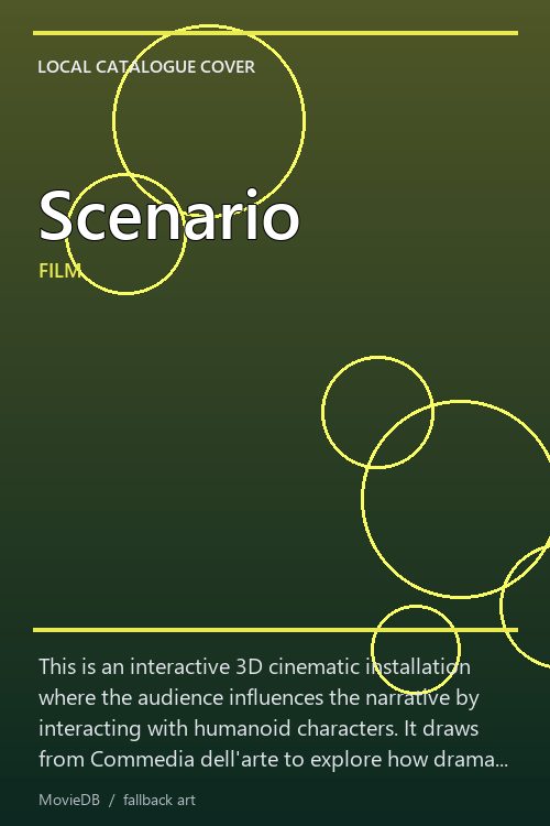 Scenario poster