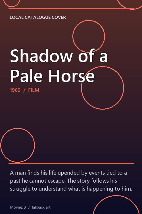 Shadow of a Pale Horse poster