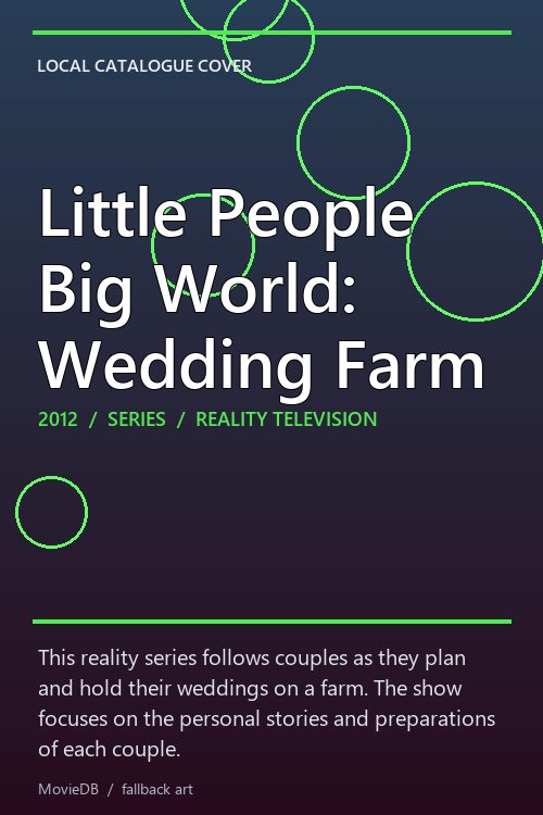 Little People Big World: Wedding Farm poster