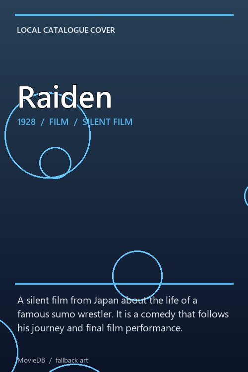 Raiden poster