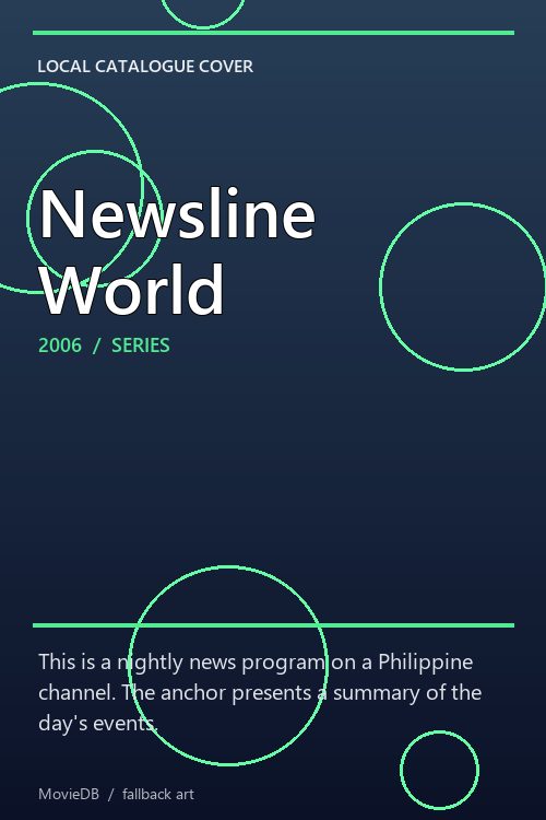 Newsline World poster