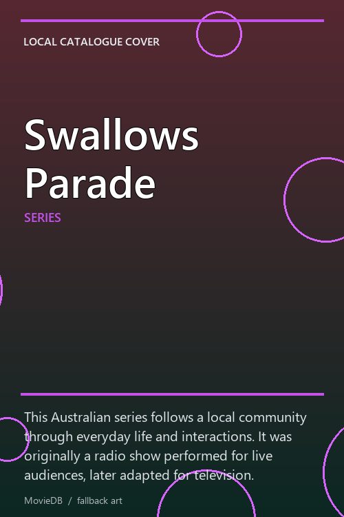 Swallows Parade poster