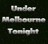 Under Melbourne Tonight poster