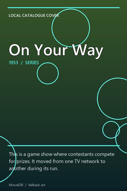 On Your Way poster
