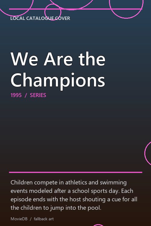We Are the Champions poster
