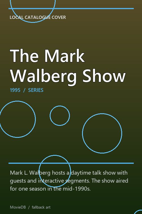 The Mark Walberg Show poster