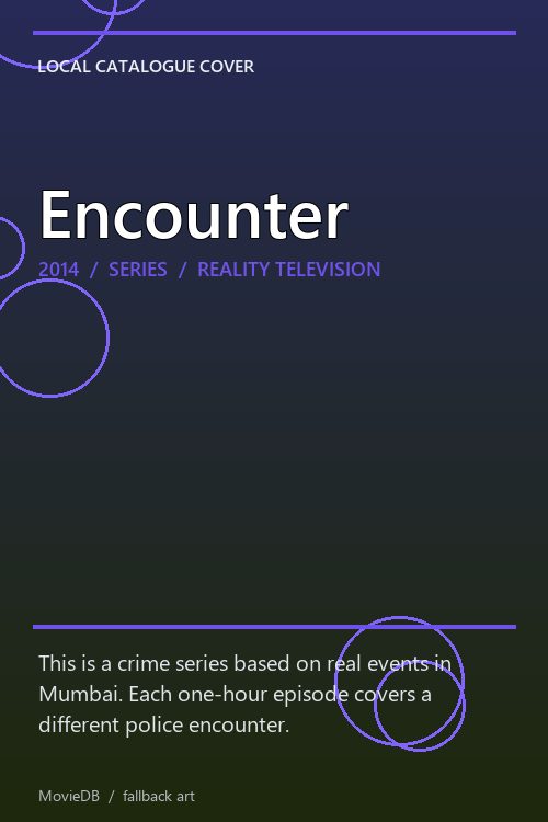 Encounter poster