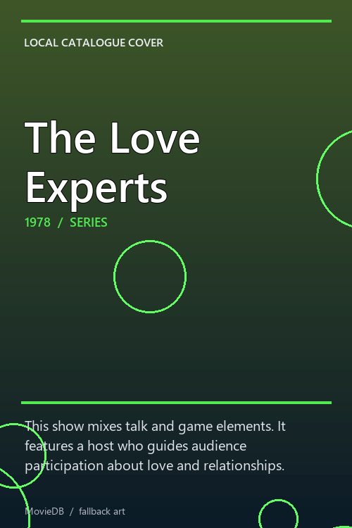 The Love Experts poster