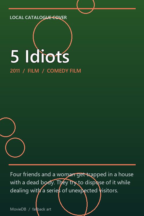 5 Idiots poster
