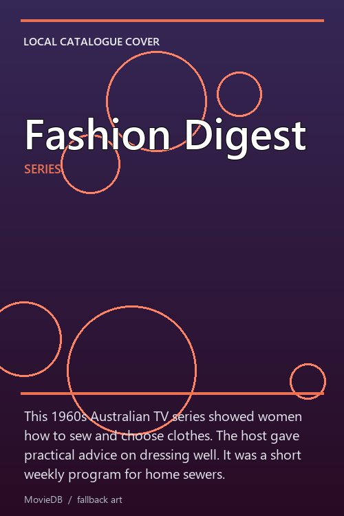 Fashion Digest poster