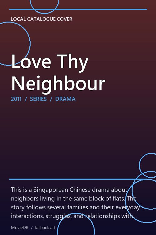 Love Thy Neighbour poster