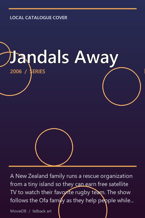 Jandals Away poster