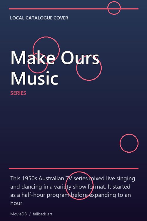 Make Ours Music poster