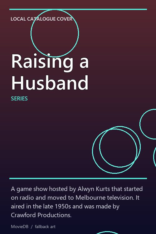 Raising a Husband poster