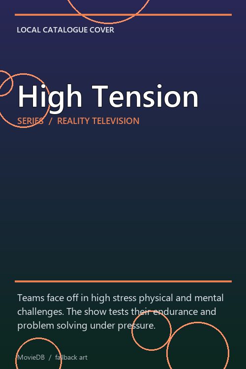 High Tension poster