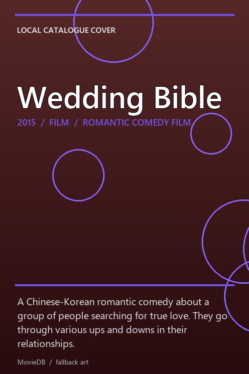 Wedding Bible poster