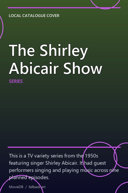 The Shirley Abicair Show poster