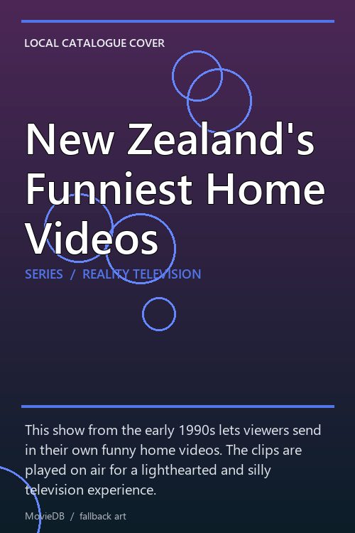 New Zealand's Funniest Home Videos poster