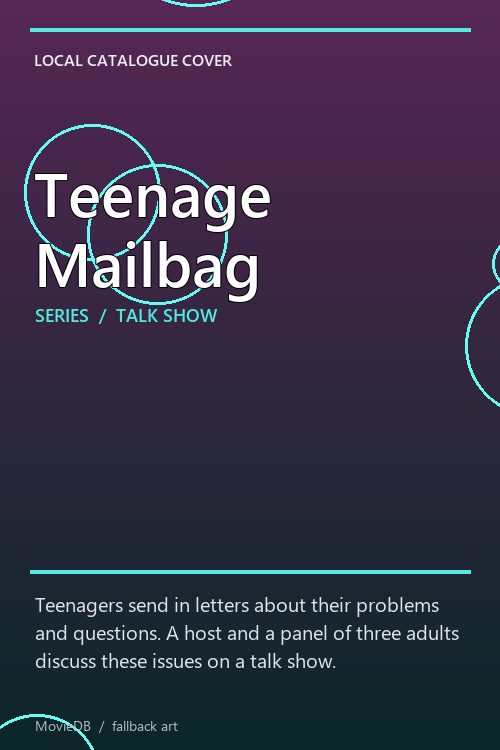 Teenage Mailbag poster