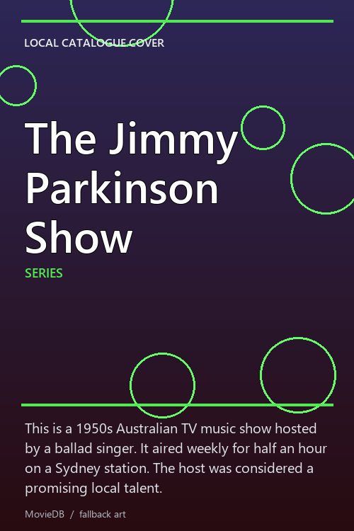 The Jimmy Parkinson Show poster
