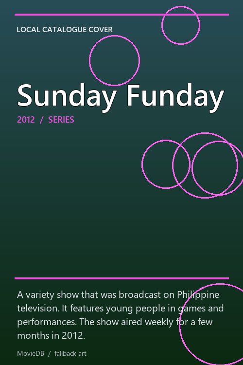 Sunday Funday poster