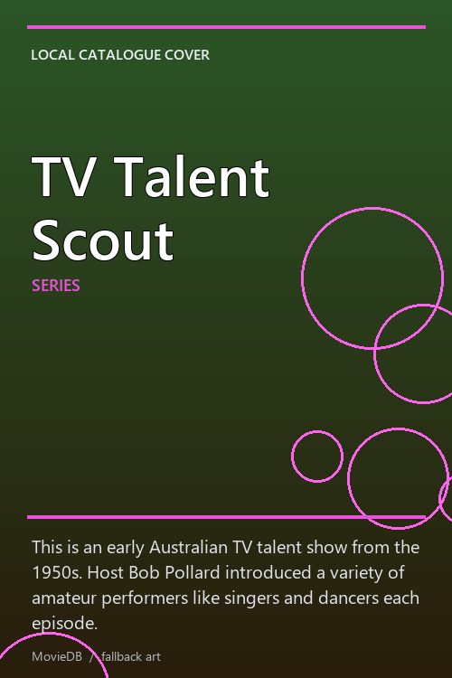 TV Talent Scout poster