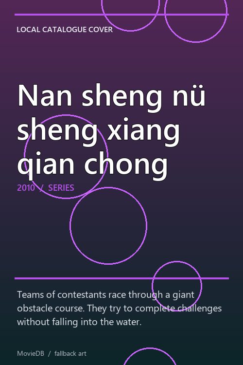 Nan sheng nü sheng xiang qian chong poster