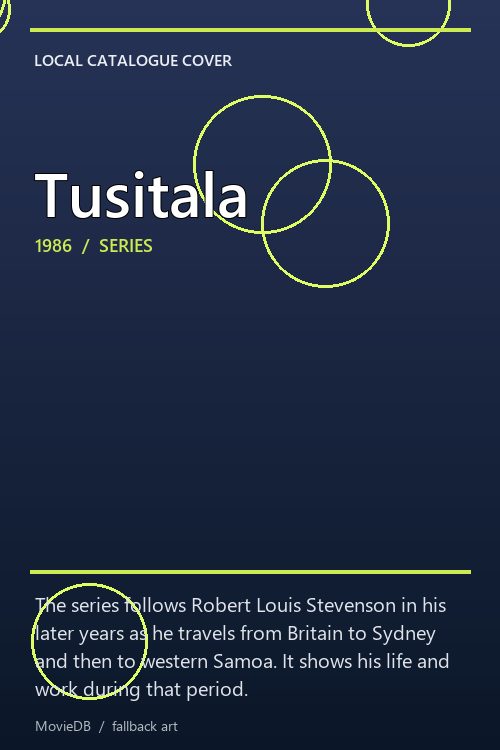 Tusitala poster