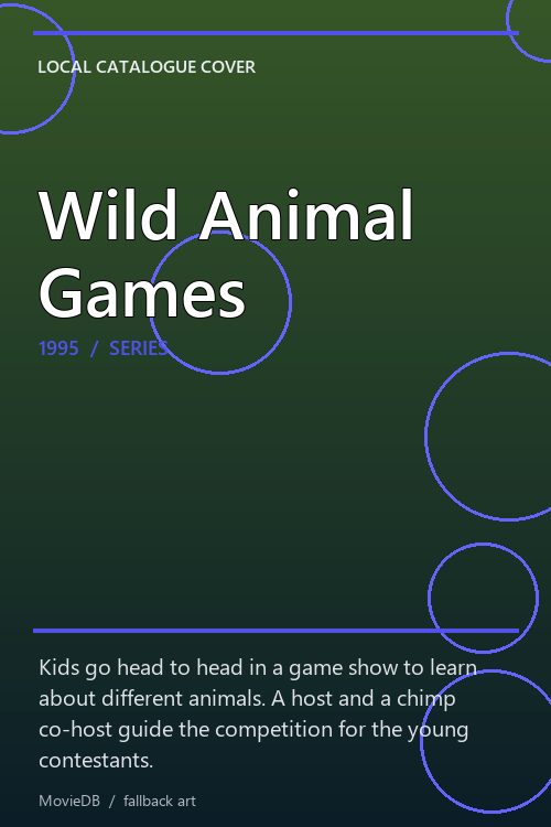 Wild Animal Games poster