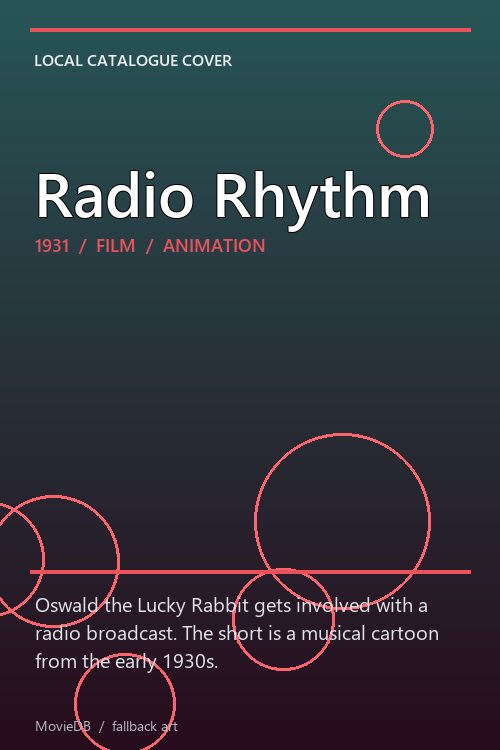 Radio Rhythm poster