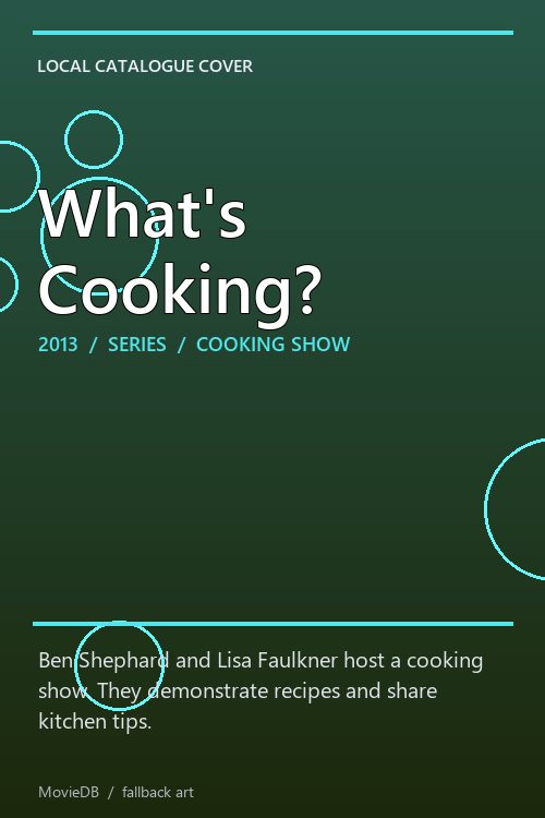 What's Cooking? poster