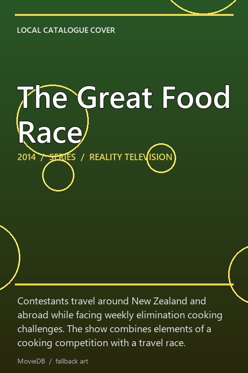 The Great Food Race poster