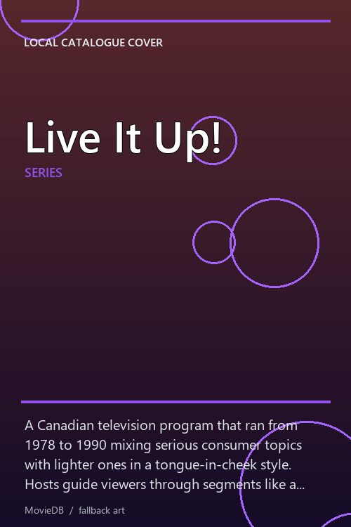 Live It Up! poster